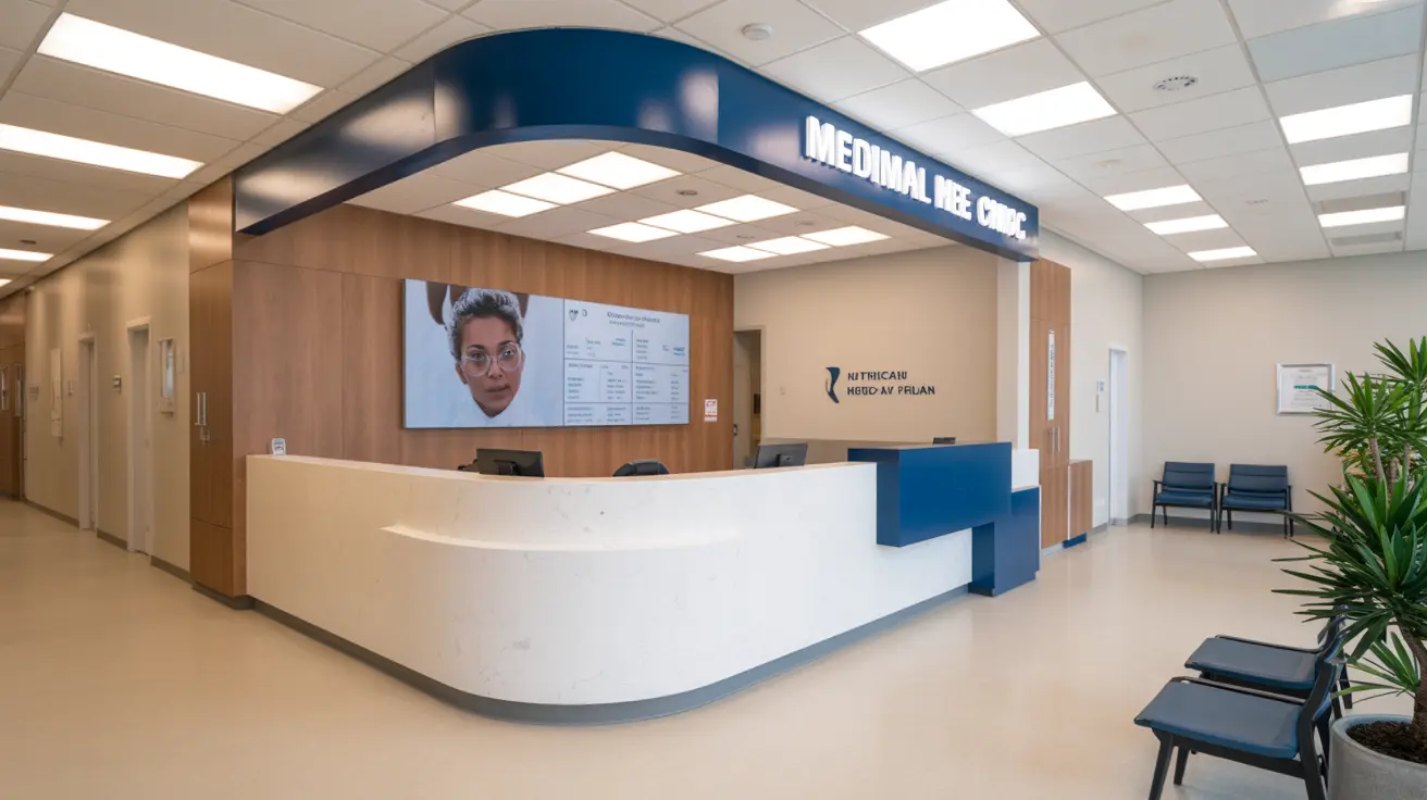 Modern medical clinic reception - Southwest Chiropractic digital marketing success story with increased patient appointments